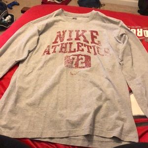 Grey long sleeve Nike